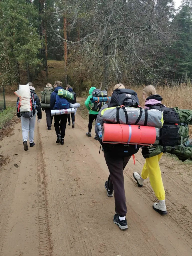 Nuotrauka 5: Bronzinis bandomasis DofE programos žygis pasakos motyvais