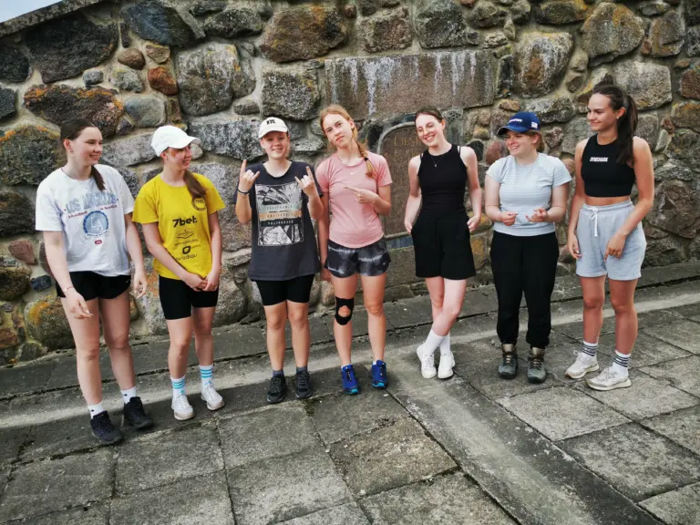 Nuotrauka 1: DofE programos DAMŲ kvalifikacinis bronzos žygis