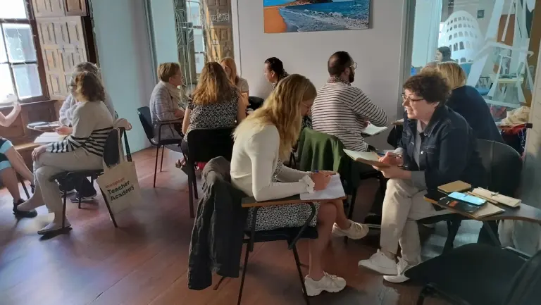 Nuotrauka 4: Juliaus Janonio gimnazijos mokytojų patirtys Erasmus+ projekto mokymuose