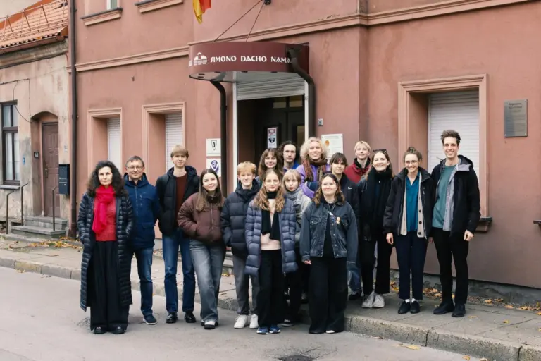 Nuotrauka 3: Kūrybinės dirbtuvės gimnazistams, besimokantiems vokiečių kalbos