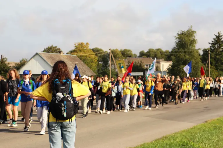 Nuotrauka 2: Savanorystė piligriminiame žygyje