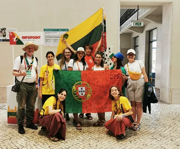 Nuotrauka 8: Gimnazijos jaunimas Pasaulio Jaunimo dienose