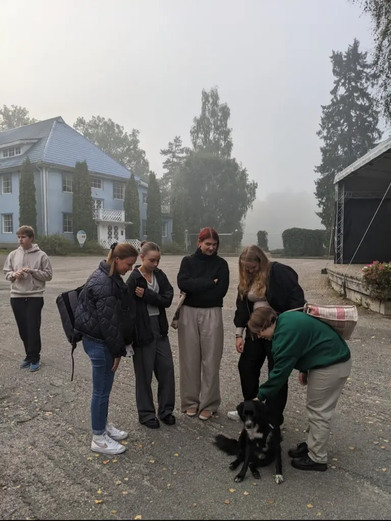 Nuotrauka 1: Vokiečių kalbos stovykla Estijoje ir pasiruošimas DSD II egzaminui