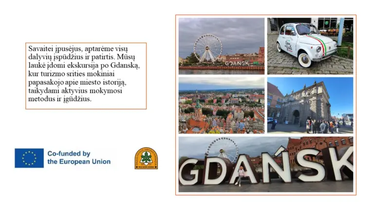 Nuotrauka 4: Erasmus+ projektas Lenkijoje (Gdynėje)