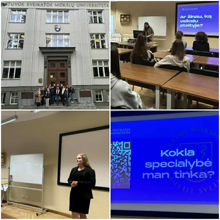Nuotrauka 1: Lietuvos sveikatos mokslų universitete Kaune