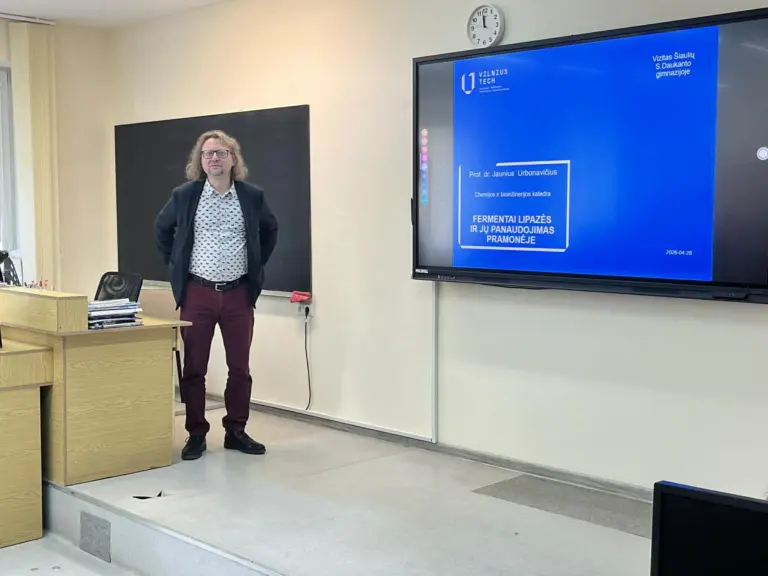 Nuotrauka 5: Susitikimas su Vilniaus Technikos universiteto atstovais