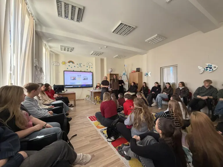 Nuotrauka 1: Edukacinė išvyka į Klaipėdos universitetą