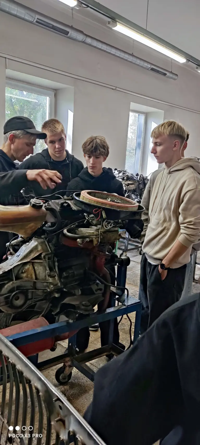 Šiaulių technologijų mokymo centro Mechanikos skyriuje
