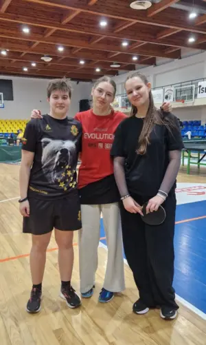 Nuotrauka 1: Lietuvos mokyklų žaidynių zoninės stalo teniso varžybos