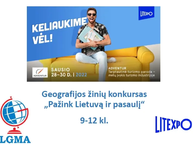 Janoniečių sėkmė nacionaliniame geografijos konkurse