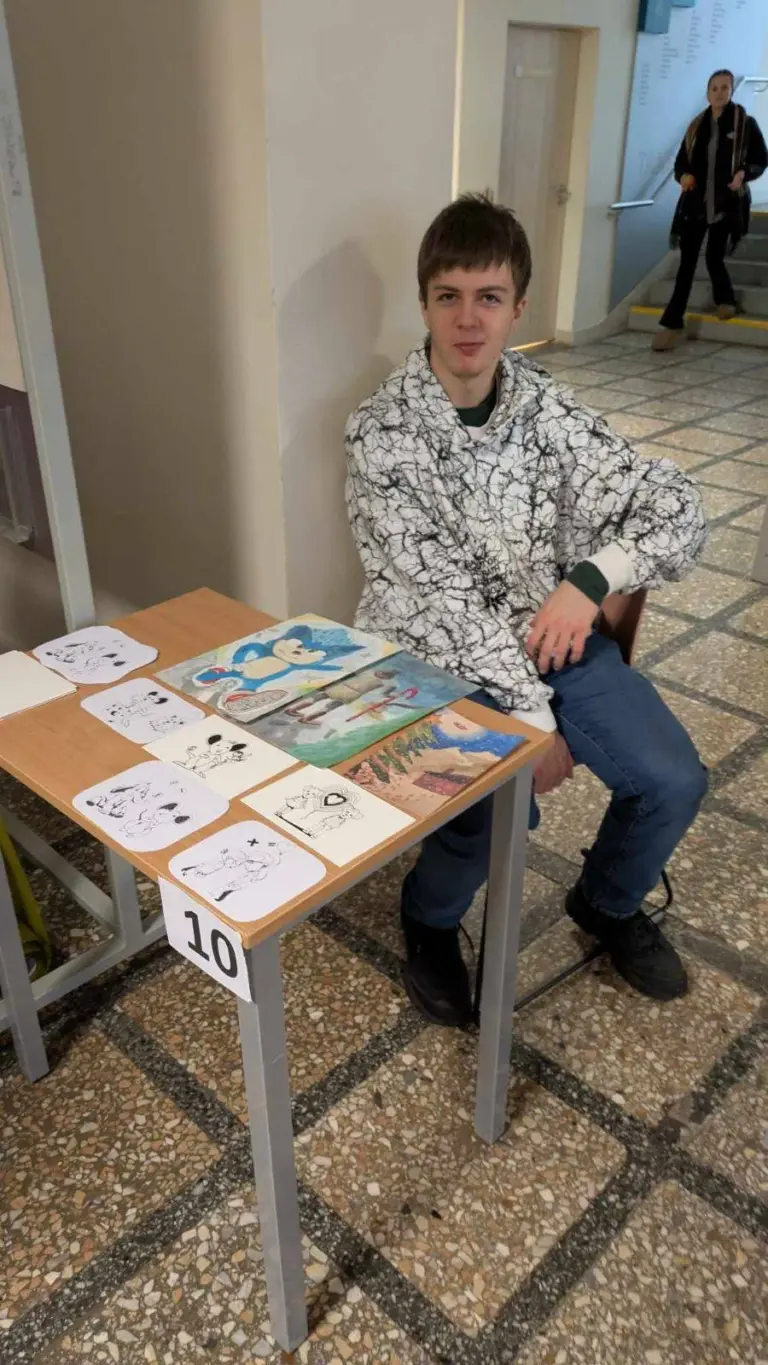 Nuotrauka 4: Gimnazijos erdvėse šurmuliavo Kaziuko mugė