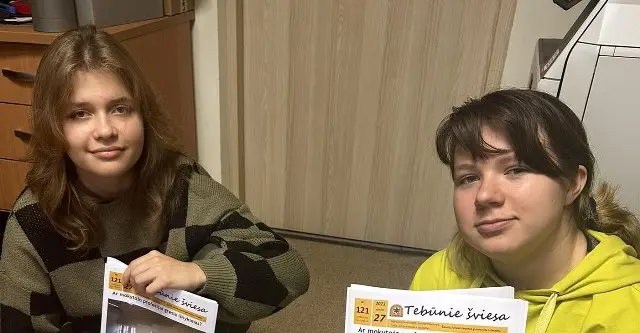 Nuotrauka 1: Žurnalistų klubas „Tebūnie šviesa”