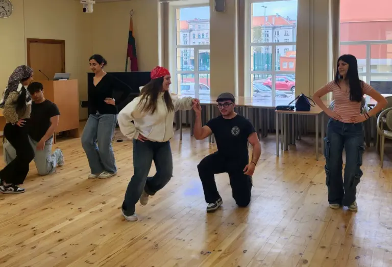 Nuotrauka 1: Svečiai iš saulėtosios Sicilijos, Leonforte miesto.
