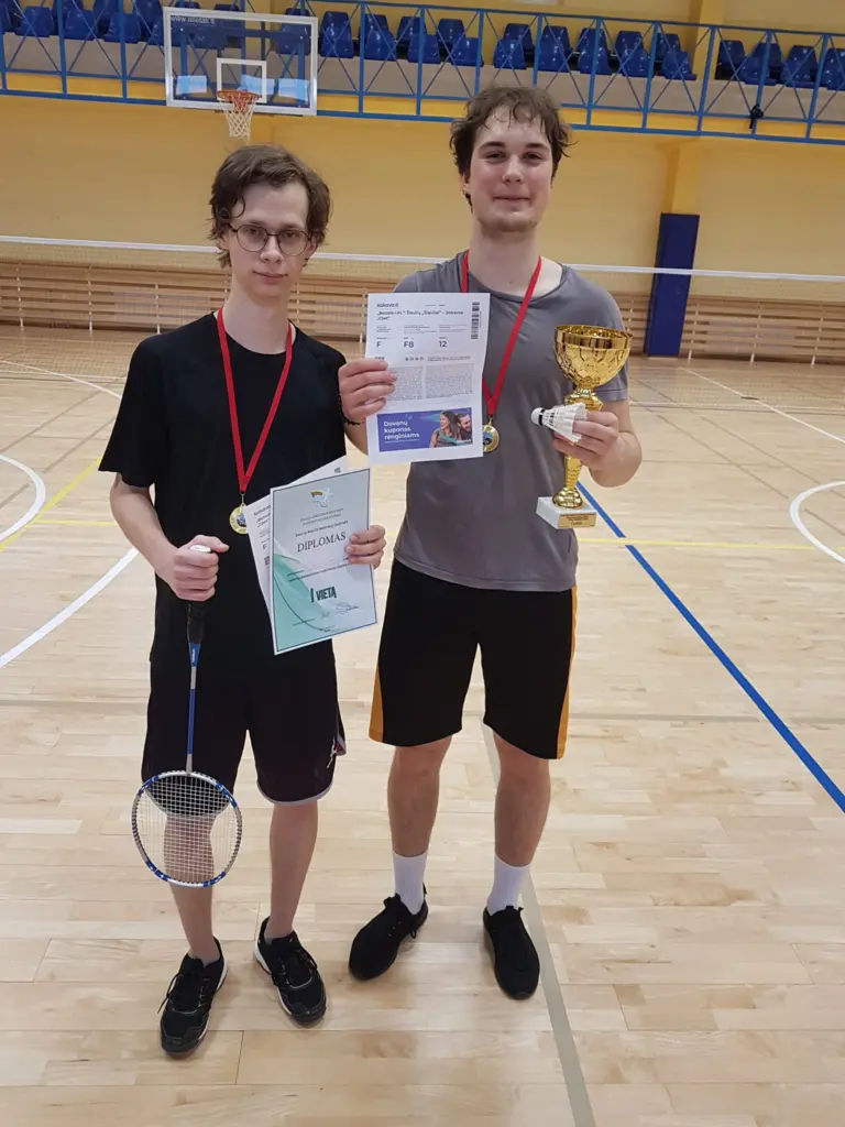 Nuotrauka 1: Šiaulių miesto badmintono varžybos