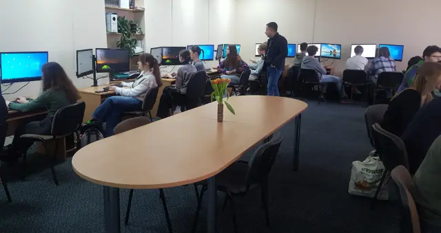Nuotrauka 3: Integruota pamoka „Nuo matematikos iki dirbtinio intelekto”