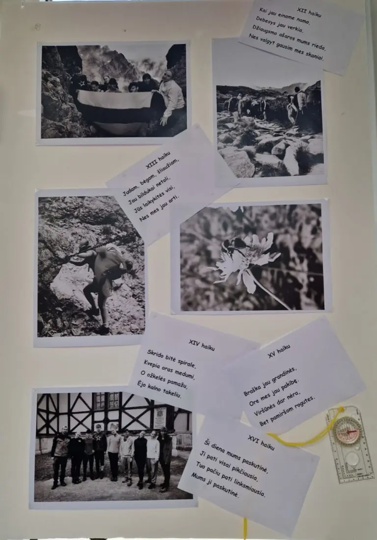 Nuotrauka 4: Žygio fotografijų ir haiku paroda