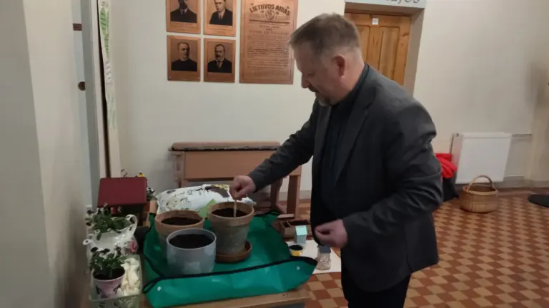 Nuotrauka 5: Žalioji iniciatyva gimnazijoje