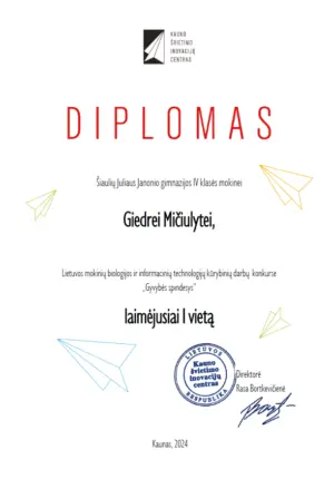 Nuotrauka 1: Respublikinis konkursas „Gyvybės spindesys”