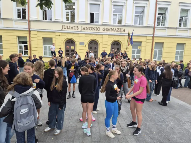 Nuotrauka 5: Janoniečiai – aktyvūs Šiaulių miesto gimtadieniui skirto bėgimo dalyviai!