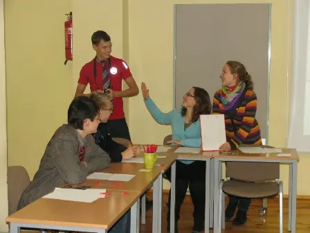 Juliaus Janonio gimnazijos pirmokai metė iššūkį mokytojams