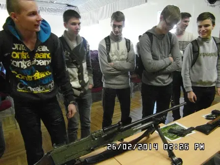Kario profesija ir savanorio tarnyba gimnazistų neišgąsdino