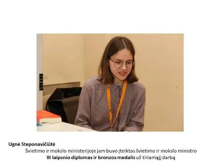 Europos Sąjungos jaunųjų mokslininkų konkurso nacionalinio etapo nugalėtojai