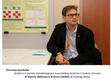 Europos Sąjungos jaunųjų mokslininkų konkurso nacionalinio etapo nugalėtojai