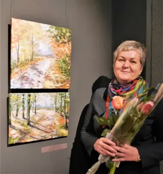 „Laiptų galerijoje“ atidaryta tradicinė Šiaulių miesto dailės mokytojų kūrybos paroda „XII”