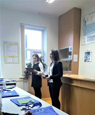 Gimnazijoje lankėsi ISM Moksleivių universitetas