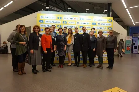 Janoniečiai parodoje „Mokykla 2017“