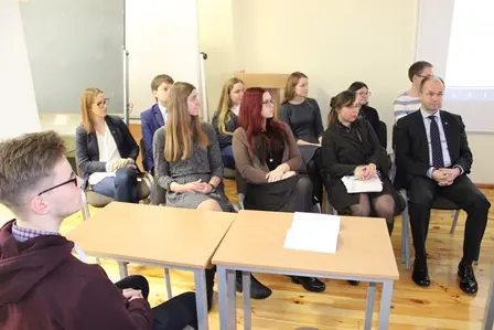 Svečiai iš Lietuvos sveikatos mokslų universiteto pristatė studijų programas