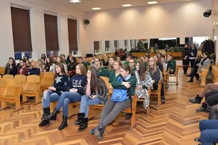 Mūsų gimnazija pristatyta Salduvės progimnazijoje