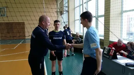 Lietuvos mokinių žaidynių vaikinų tinklinio varžybų finalininkai