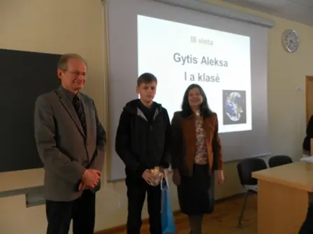 Geografinio raštingumo konkurso „Auksinis gaubliukas 2015“ nugalėtojai