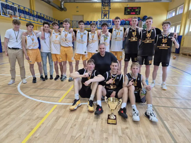 Nuotrauka 2: Gimnazijos krepšinio taurės turnyro finalo rungtynės
