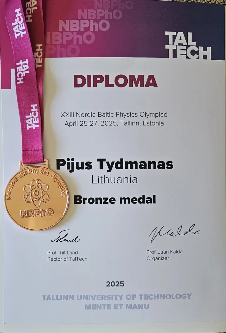 Nuotrauka 2: Šiaurės Europos-Baltijos šalių fizikos olimpiada