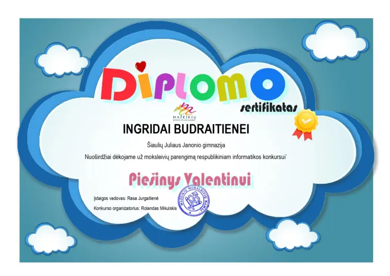Nuotrauka 3: Piešinys Valentinui