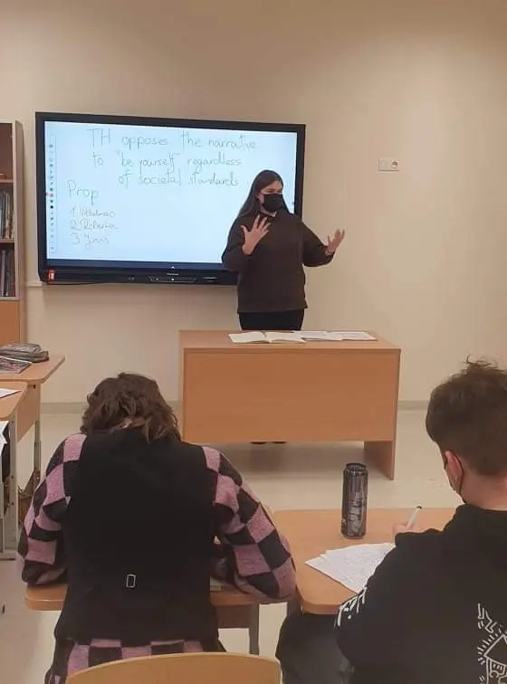 Nuotrauka 3: Gimnazijoje vyko draugiški debatai