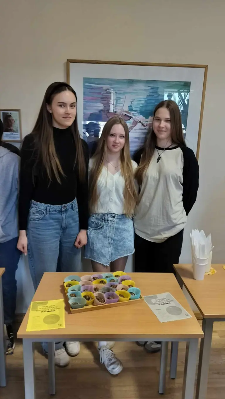 Nuotrauka 4: Sveikos gyvensenos projektai Juliaus Janonio gimnazijoje