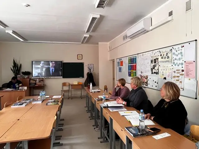 Nuotrauka 4: Praktinis seminaras „Prasmingas užsienio kalbos mokymas ir mokymasis: grožinės literatūros integravimas“